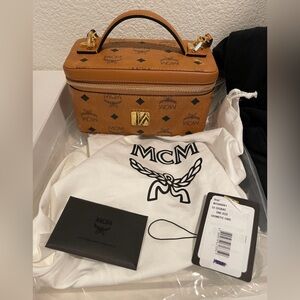MCM Cosmetics bag NEW WITH TAG